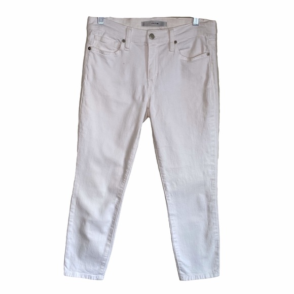 Joe's Jeans Denim - Joe's Jeans White Crop Capri Jeans Size 28